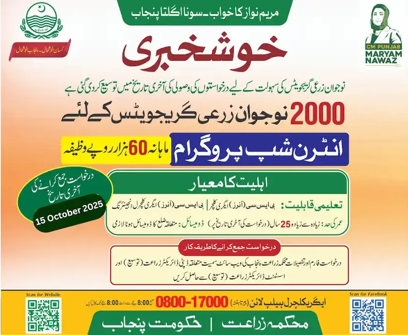 CM Punjab Agriculture Internship Program Apply Online 2025 Phase 3 – Complete Step-by-Step Guide 2 CM Punjab Internship Program Apply Online 2025 Phase 3