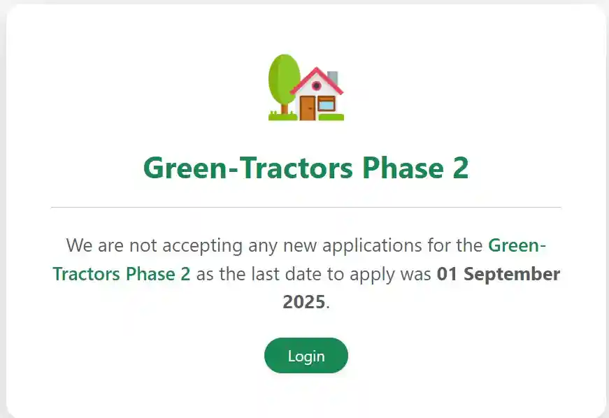 Green Tractor Scheme Phase 2 Applications Closed – 200,000 Farmers Applied, Balloting Next 2 Green Tractor Scheme Phase 2 Application Close