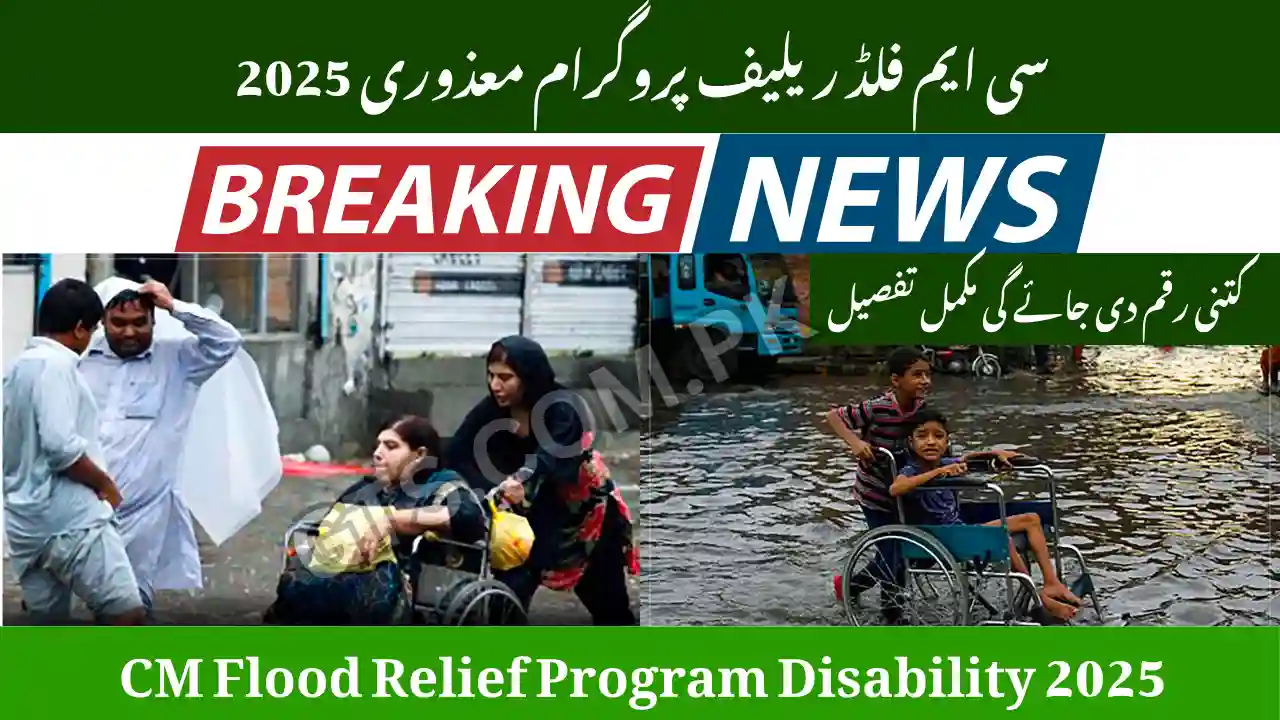 CM Flood Relief Program Disability 2025: Aid for Affected Families 1 CM Flood Relief Program Disability