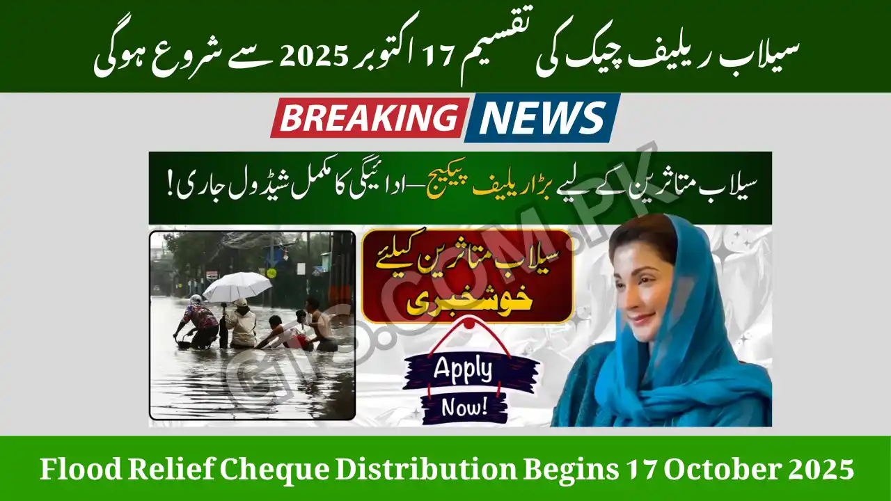 Flood Relief Cheque Distribution Begins 17 October 2025 1 Flood Relief Cheque Distribution