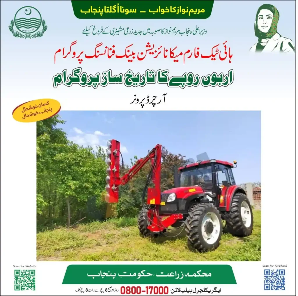 Maryam Nawaz Launches High-Tech Farm Mechanization Program 2025 to Empower Farmers Across Punjab 2 Maryam Nawaz Launches High-Tech Farm Mechanization Program 2025