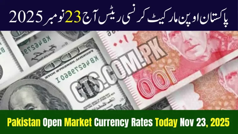 Pakistan Open Market Currency Rates Today Nov 23, 2025 (Latest Update) 6 Pakistan Open Market Currency Rates Today Nov 23, 2025
