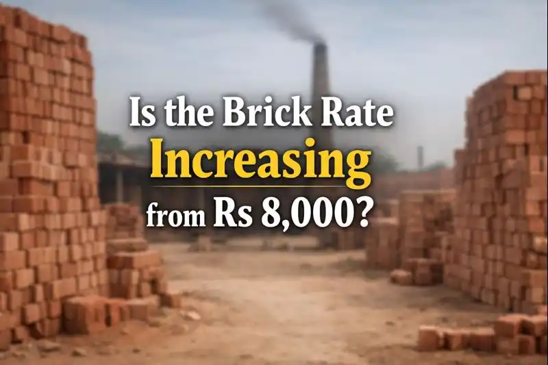 Brick Price Going Up from Rs 8,000? Check Pakistan Market Reality 1 Brick Price Going Up from Rs 8,000