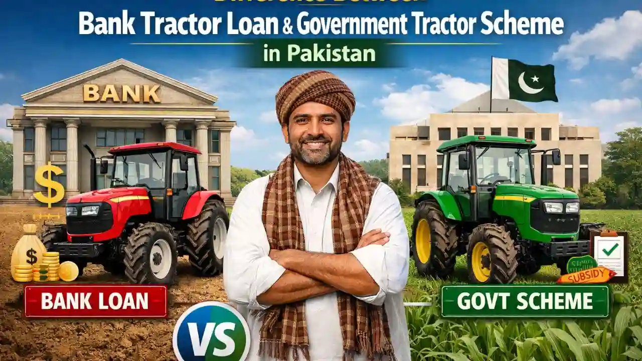 Difference Between Bank Tractor Loan & Government Tractor Scheme 2026 1 Difference Between Bank Tractor Loan & Government Tractor Scheme 2026