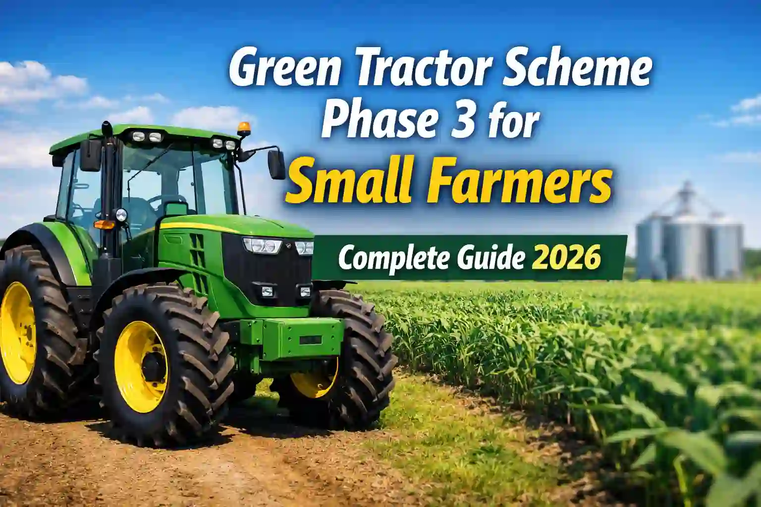 Green Tractor Scheme Phase 3 for Small Farmers – Complete Guide 2026