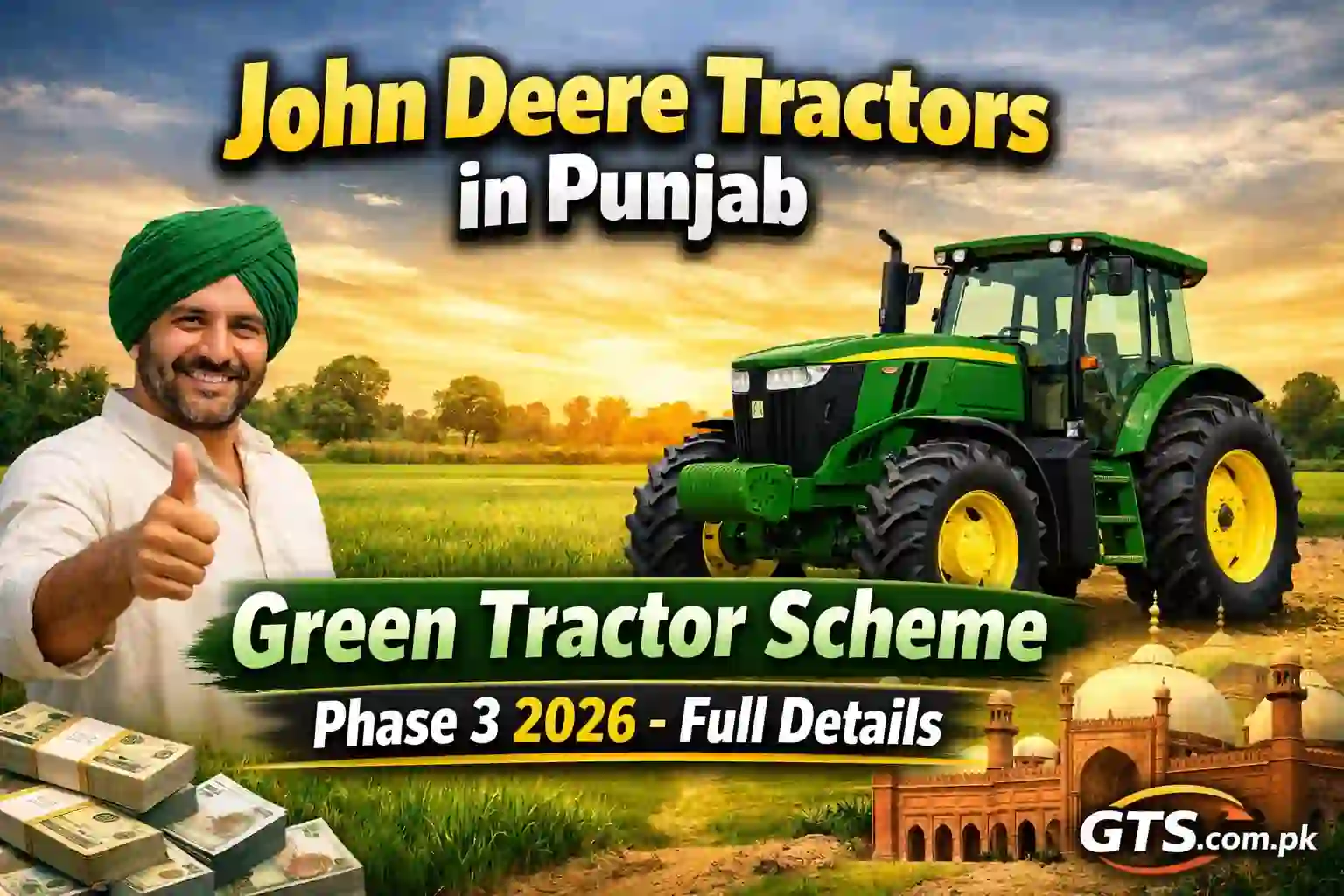John Deere Tractors in Punjab Green Tractor Scheme Phase 3 2026