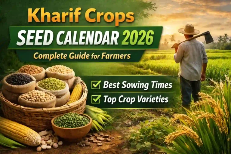 Kharif Crops Seed Calendar 2026