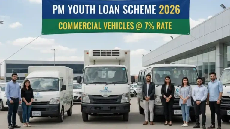 PM Youth Loan Scheme 2026 – Commercial Vehicles at 7% Rate
