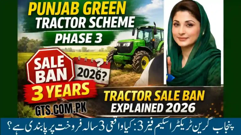 Punjab Green Tractor Scheme Phase 3 – 3 Years Tractor Sale Ban Explained 2026