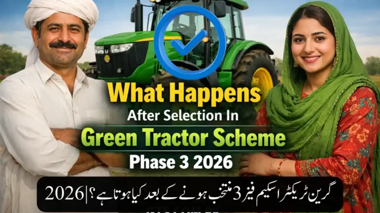 What Happens After Selection In Green Tractor Scheme Phase 3 2026