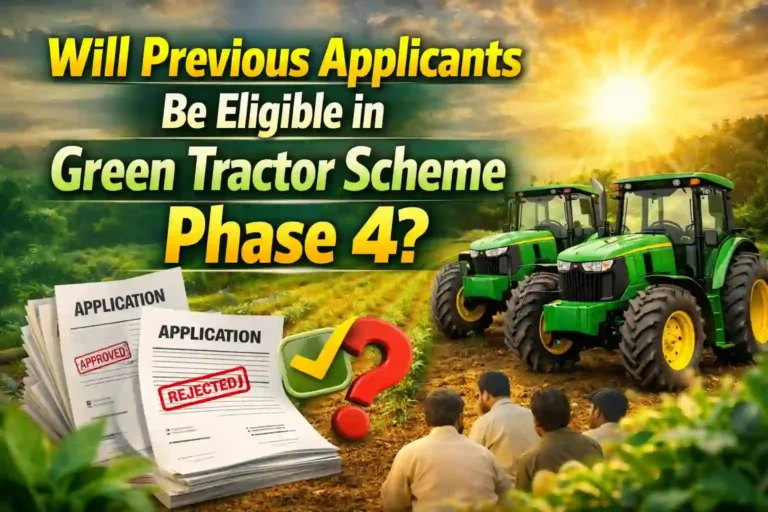 Will Previous Applicants Be Eligible in Green Tractor Scheme Phase 4