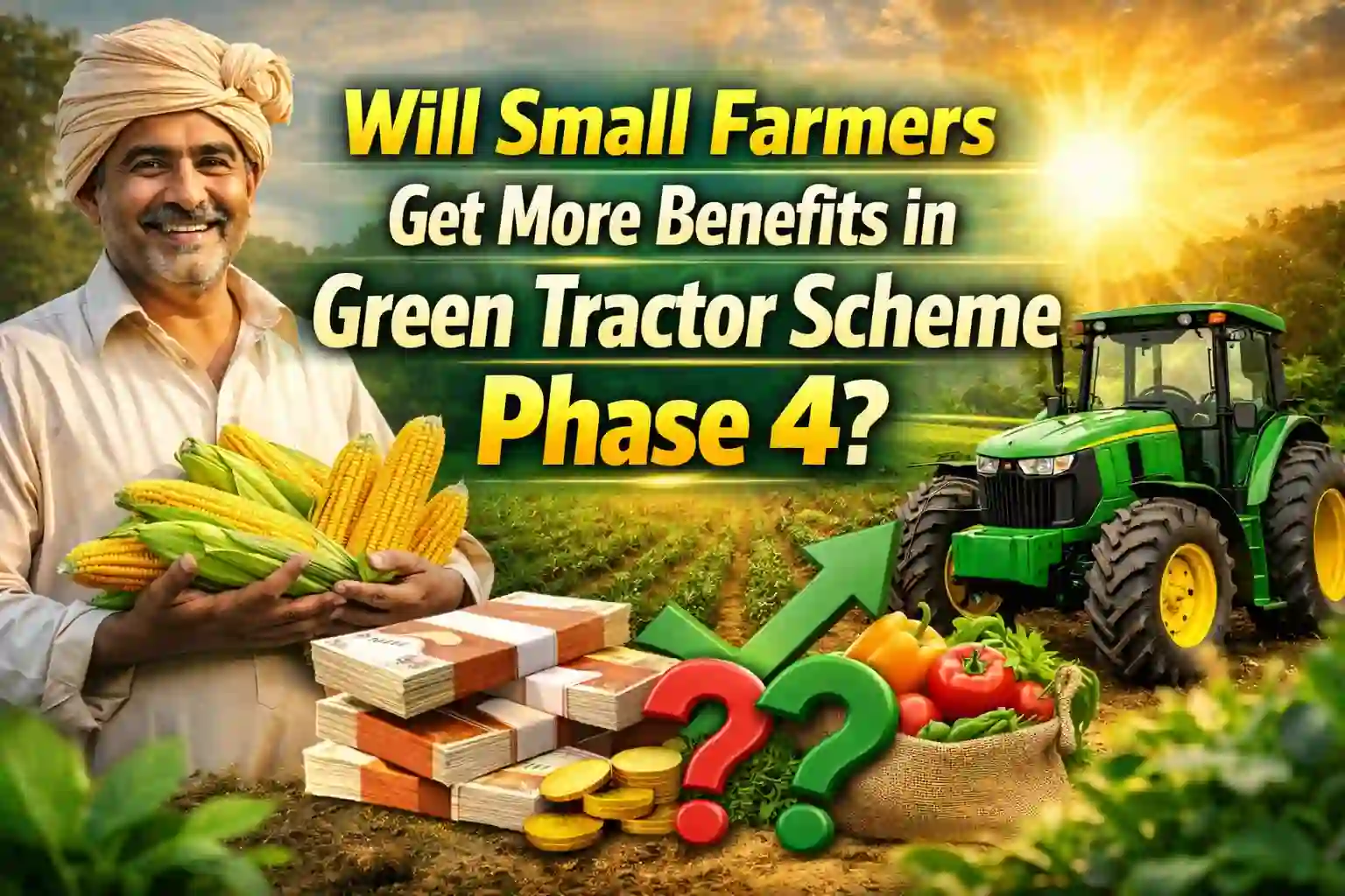 Will Small Farmers Get More Benefits in Green Tractor Scheme Phase 4? 1 Will Small Farmers Get More Benefits in Green Tractor Scheme Phase 4