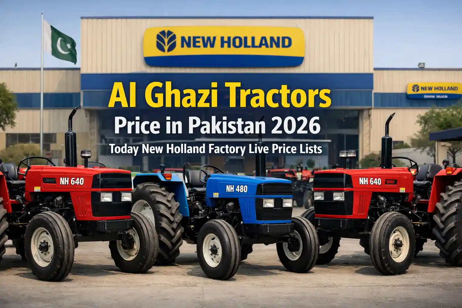 Al Ghazi Tractors Price in Pakistan 2026 Today New Holand Factory Live Price Lists
