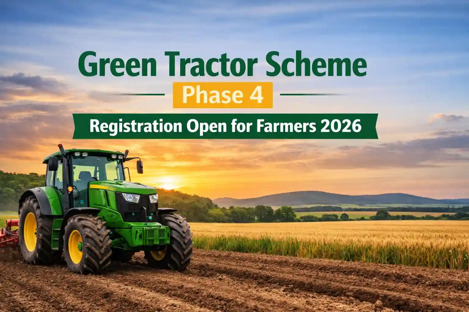 Green Tractor Scheme Phase 4 Registration Open for Farmers 2026