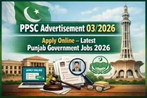 PPSC Advertisement 032026 Apply Online – Latest Punjab Government Jobs 2026